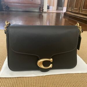 Coach Tabby Black Leather
